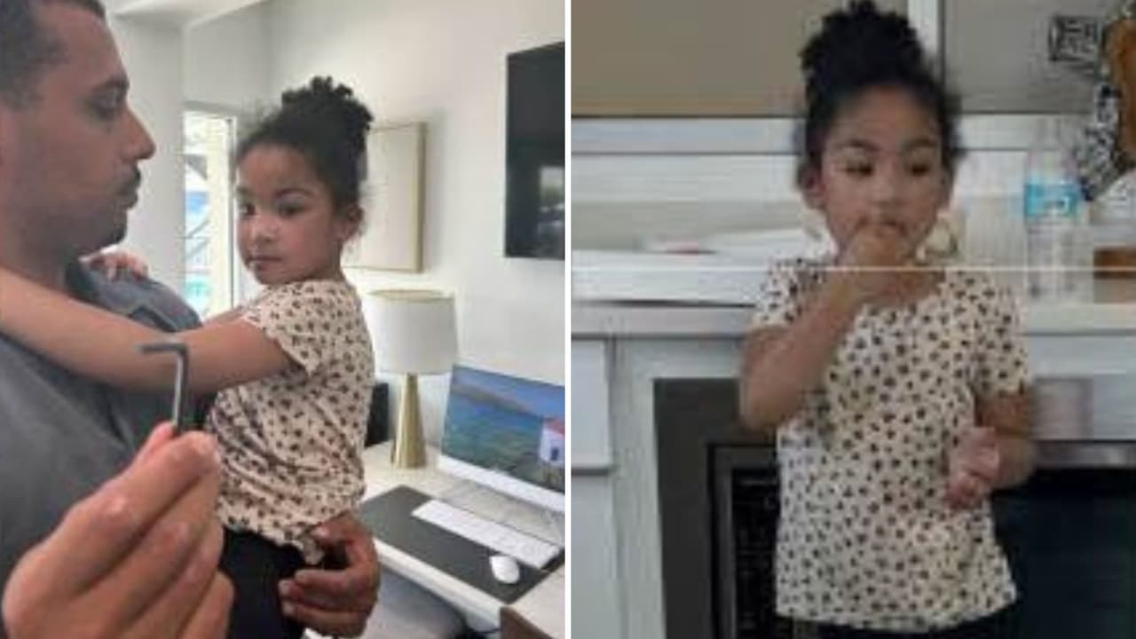 ¿Reconoces a esta niña? fue hallada caminando sola y ahora buscan a sus padres en el Condado Williamson