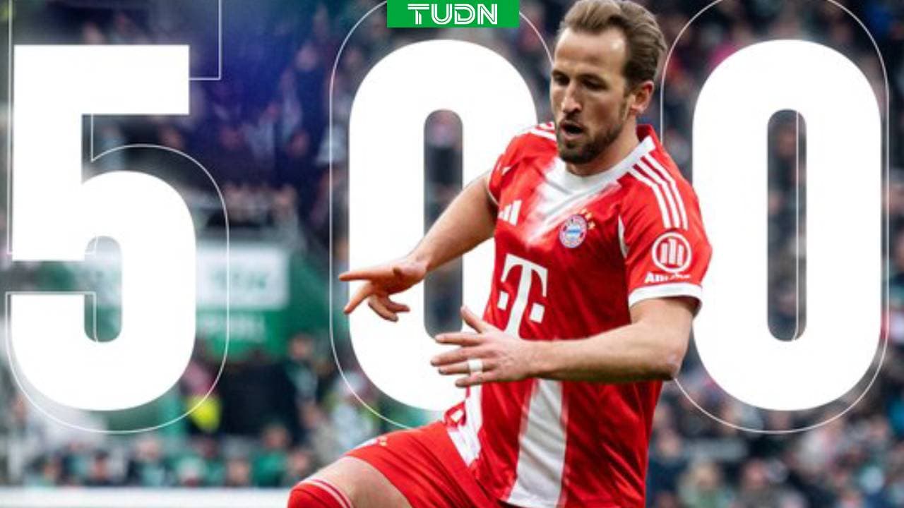 Harry Kane llega a 500 goles en su carrera