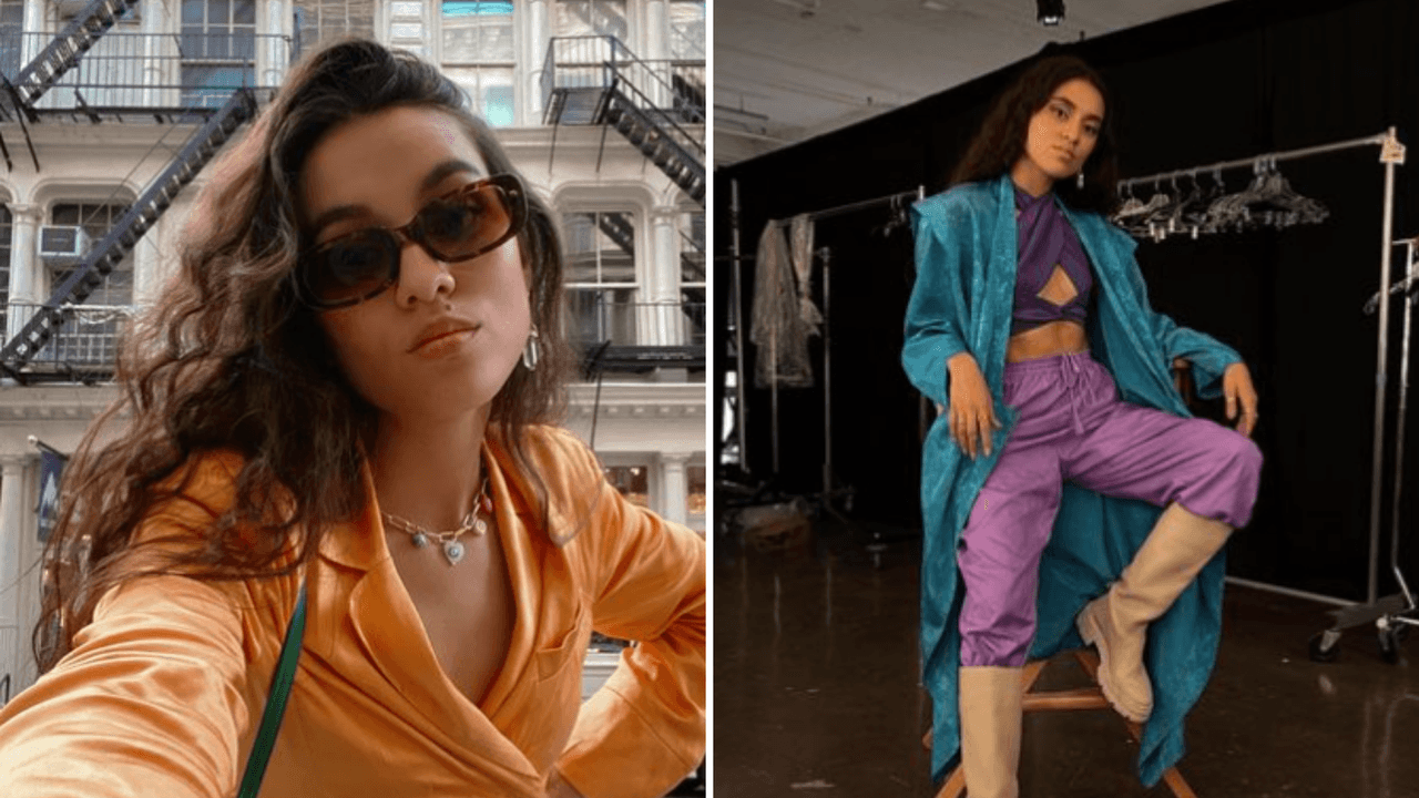 Tiktoker deslumbró en la Fashion Week de NY con ropa de segunda mano: los precios de sus looks
