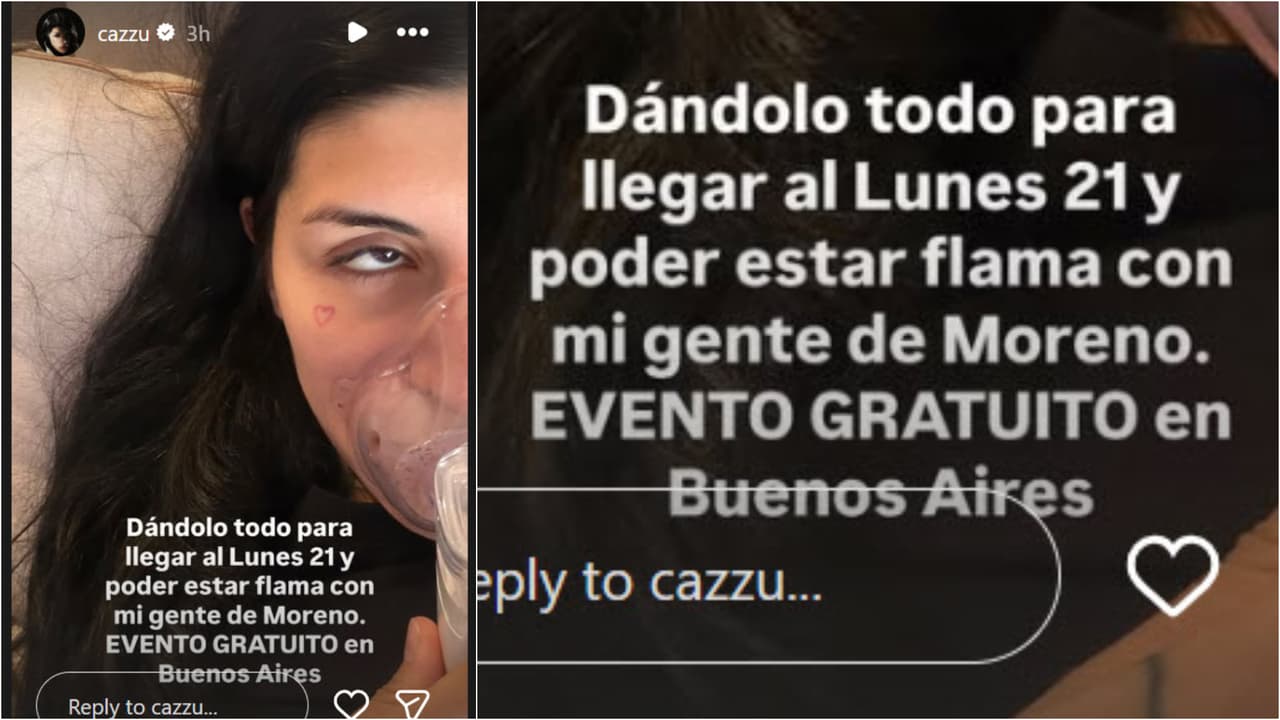 Así se dejó ver Cazzu en Instagram luego de la controversia que ahora sostiene con su ex en el contexto de la iniciativa en México por la 'Ley Cazzu'.