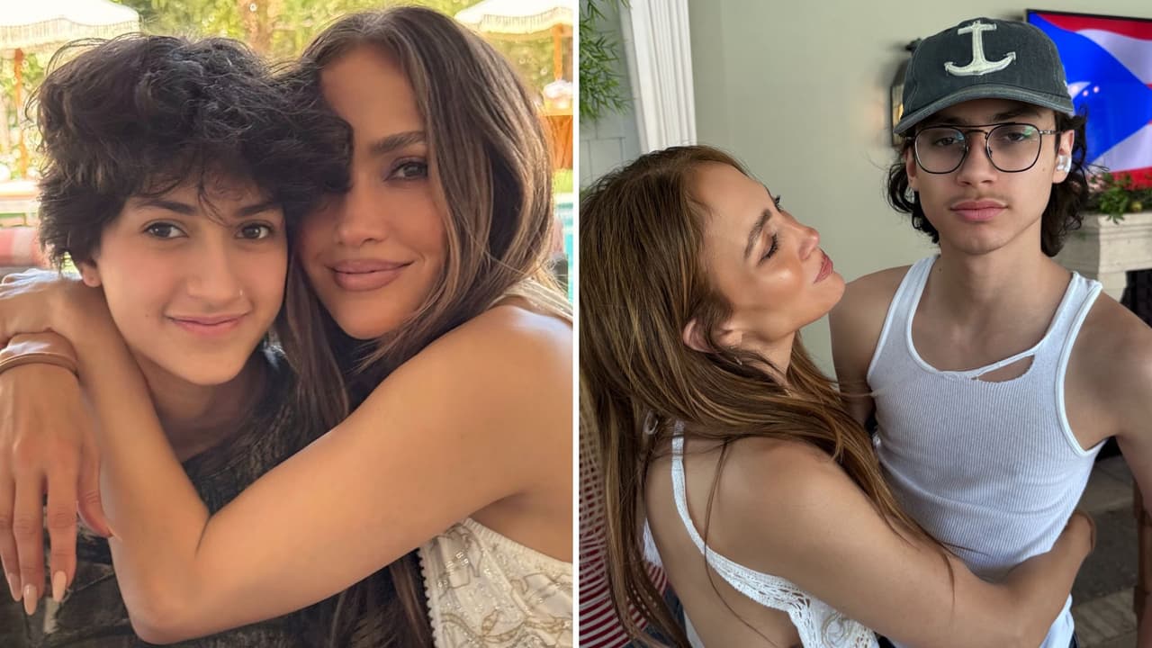 JLo habla de sus hijos luego de que Emme supuestamente se cambiara el nombre a “Oskar”
