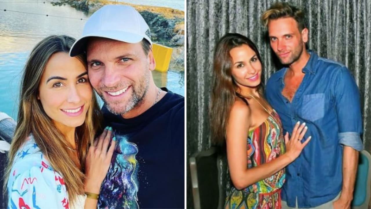 Odalys le huyó a Pato Borghetti, pero al final ella le pidió que fuera su novio: su historia