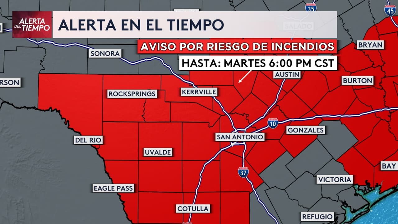 Alerta en el tiempo: las condiciones ventosas y secas aumentarán el peligro de incendios en la región.