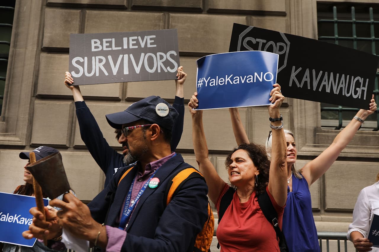 Estos son los cinco senadores que pueden decidir el futuro de Kavanaugh en la Corte Suprema