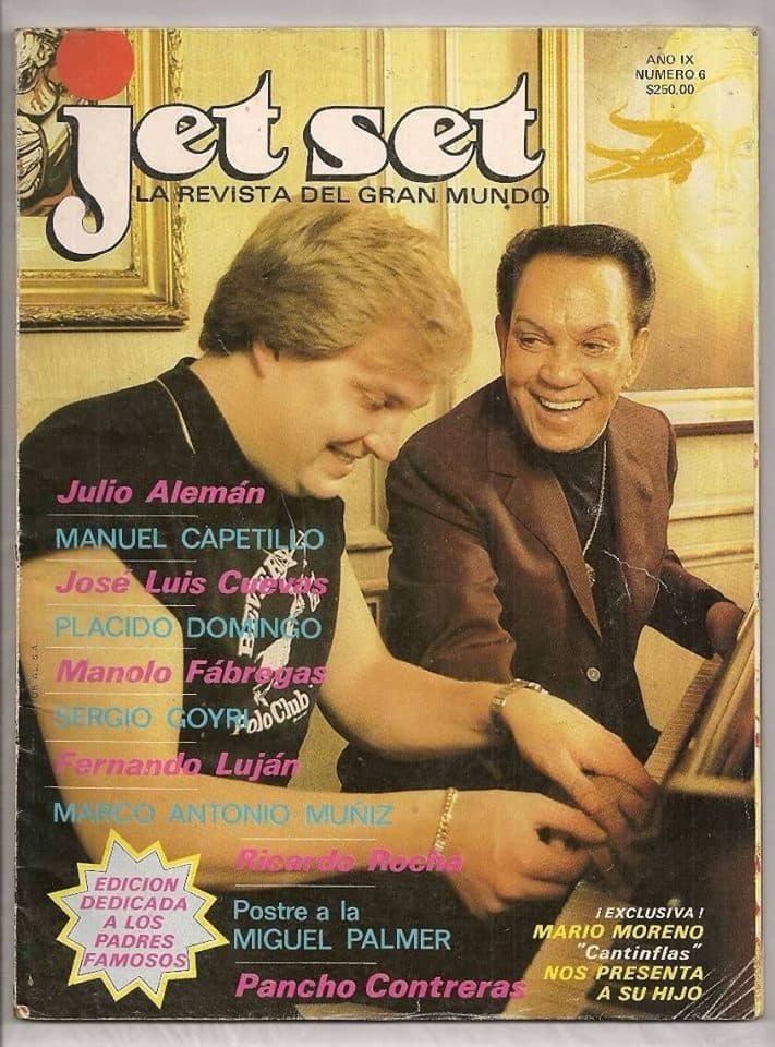 En la intimidad eran muy divertidos y para demostrarlo 'Cantinflas' no descansó hasta lograr que la revista "jet set" publicara esta foto en portada.