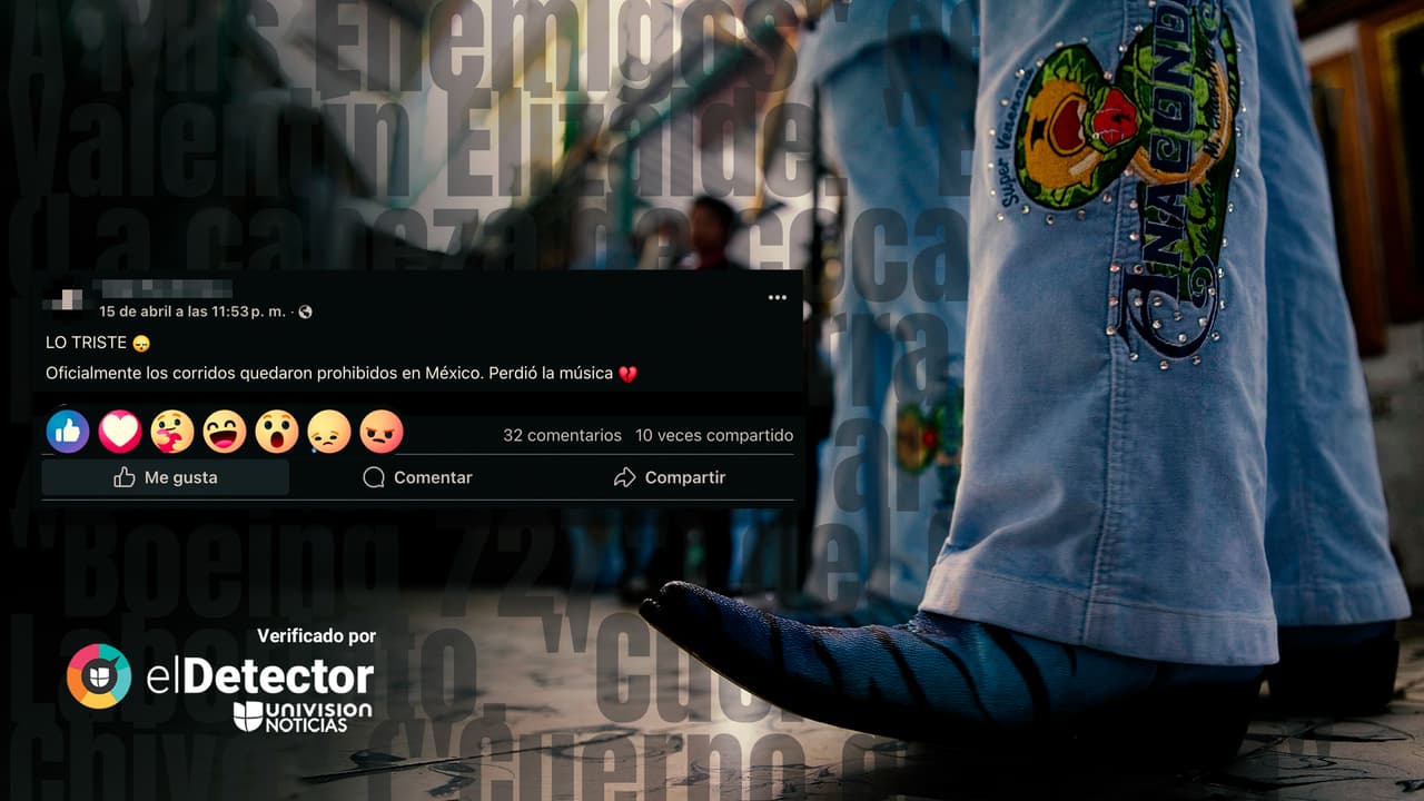 NO hay una ley que prohíba los narcocorridos en todo México, pero sí algunos vetos en estados y localidades