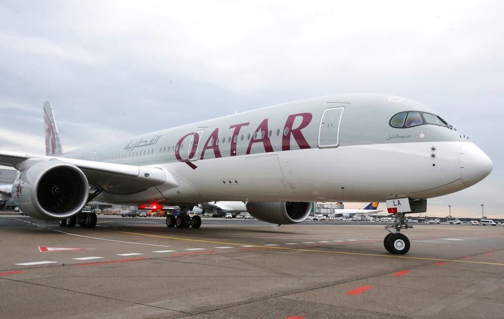 12 personas resultan heridas por turbulencias en un vuelo de Qatar Airways de Doha a Dublín