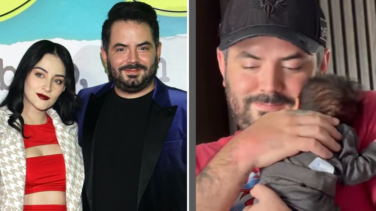 José Eduardo por fin mostró la carita de su bebé Tessa, ¿se parece a los Derbez?