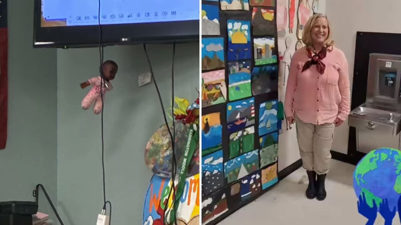 Maestra cuelga muñeca negra en el salón de clases y la despiden por racismo en Florida