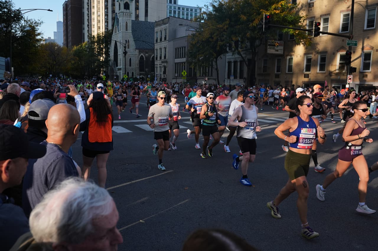 Según los organizadores de la edición 48 del Maratón de Chicago, este año participaron
<b>atletas de 100 países distintos.</b>