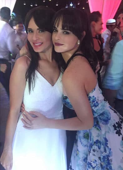 Fabiola Guajardo es otra de sus grandes amigas.