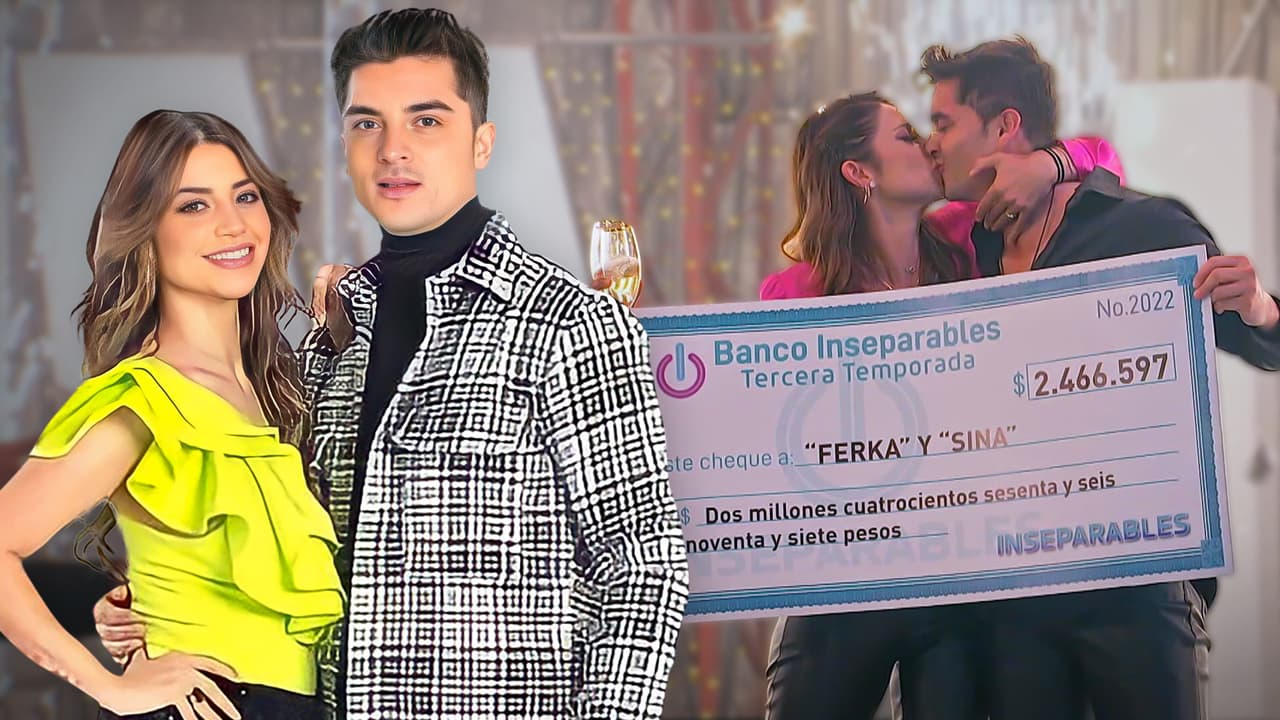 Ferka y 'Sina' ganan la tercera temporada de Inseparables: esto sucedió en la final