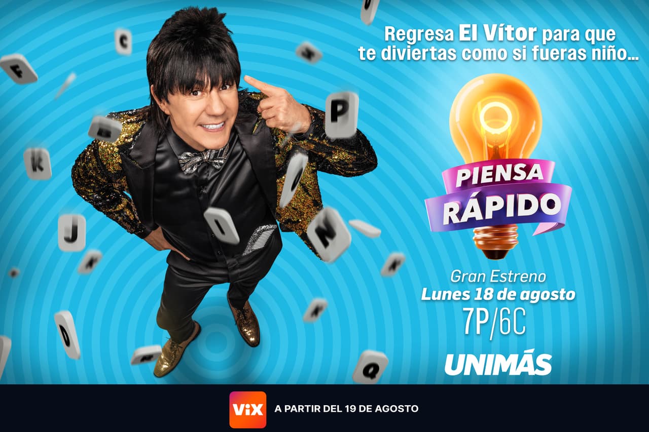 Así son las divertidas dinámicas de Piensa Rápido: Te explicamos de qué trata este game show