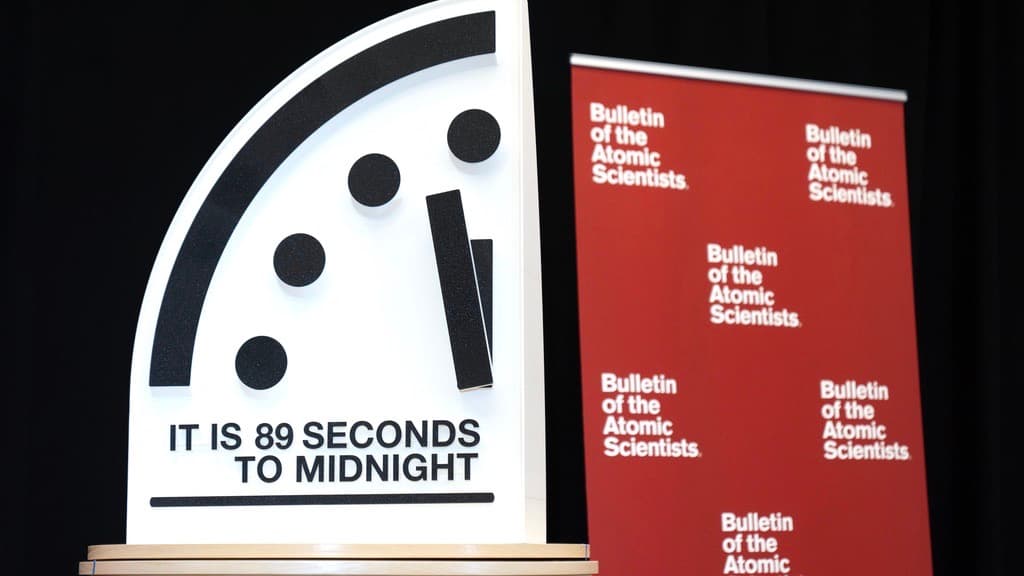 El reloj del fin del mundo se acerca más a la extinción humana debido a la inteligencia artificial