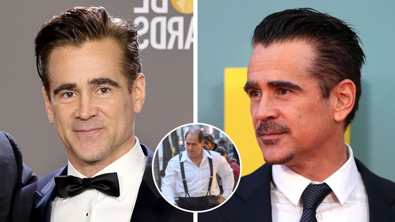 Colin Farrell regresa como El Pingüino y está irreconocible: mira sus fotos en el set