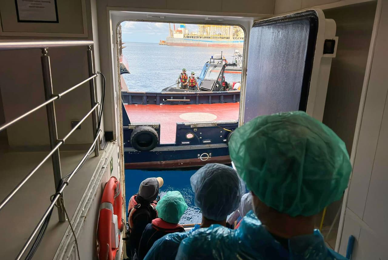 Así fue la evacuación de los pasajeros del MV Hondius