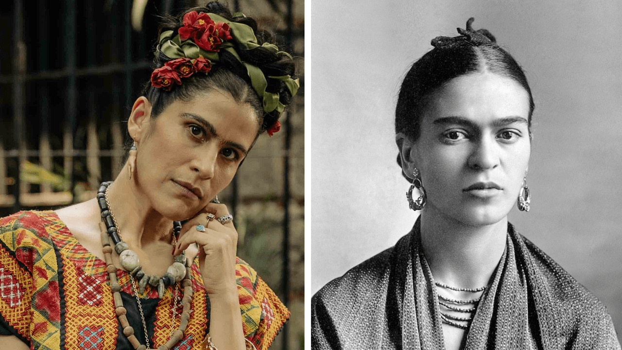 Ximena Ayala como Frida Kahlo en 'María Félix: La Doña' de ViX+