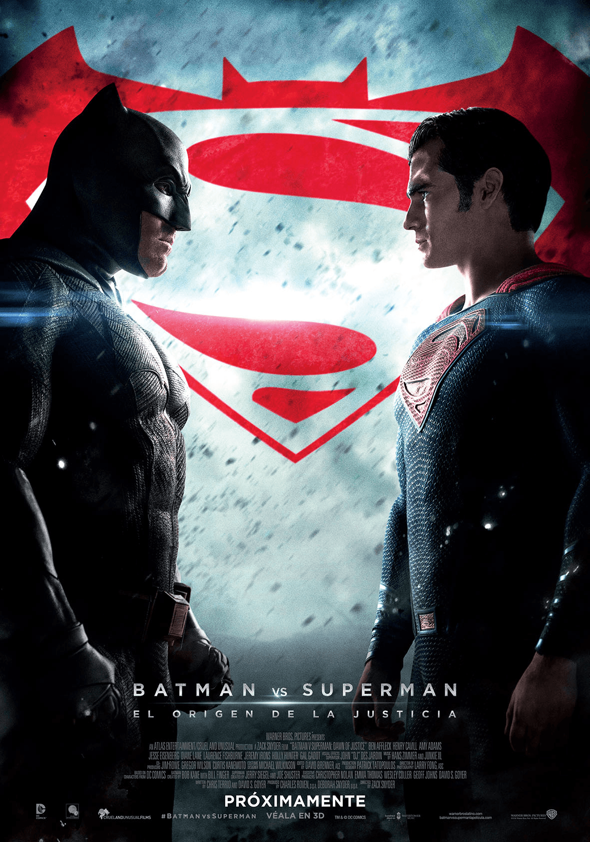En
<b>'Batman Vs Superman: Dawn Of Justice'</b> se muestra el primer enfrentamiento 'live action' entre estos icónicos personajes, quienes al final deciden unir sus fuerzas.