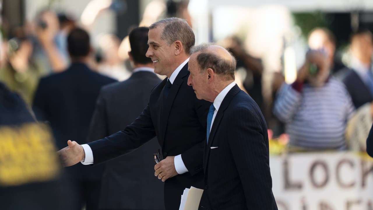 Hunter Biden se declara inocente de cargos federales relacionados con posesión de arma de fuego