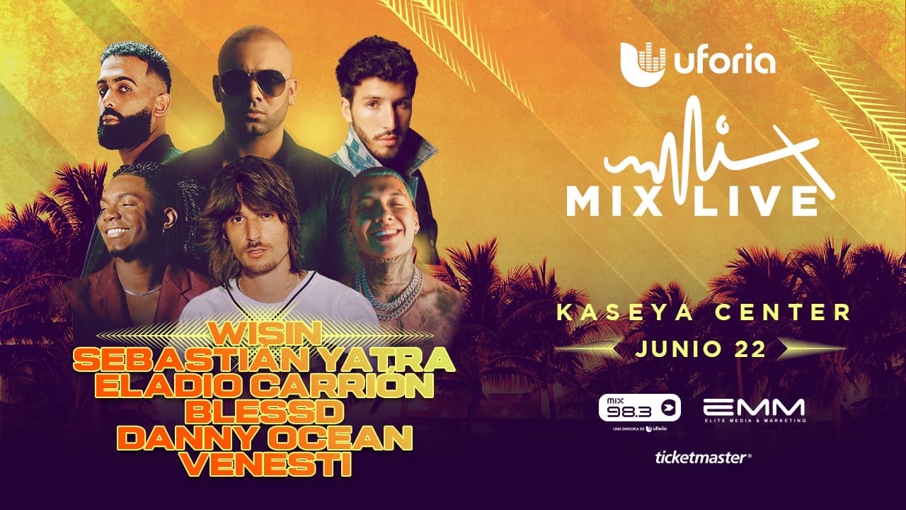 Uforia Mix Live: prepárate para una explosión musical en Miami