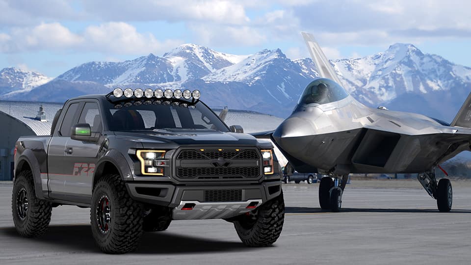 El Ford 'F-22’ Raptor es única y puede ser tuya