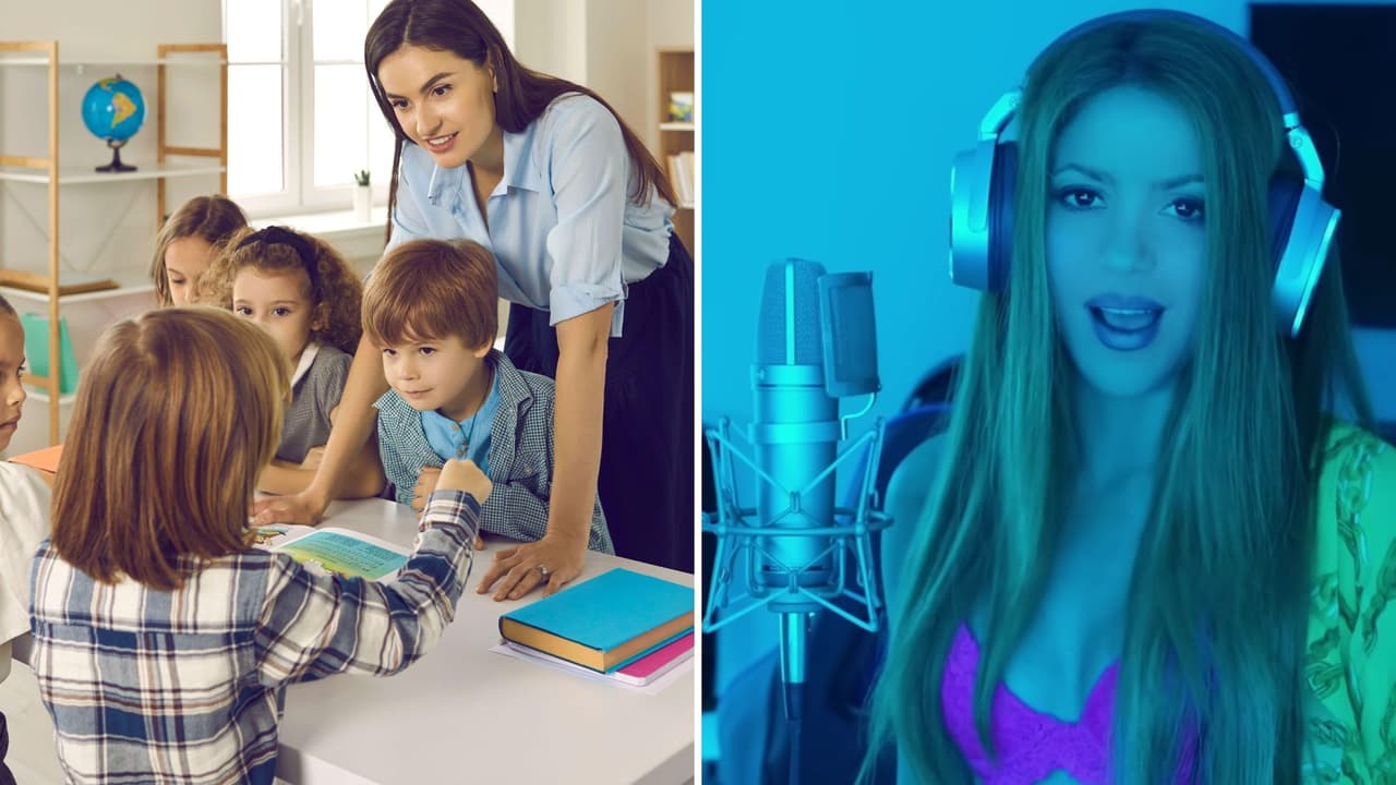 ¿Nueva canción de Shakira sobre tablas de multiplicar? Esta fue la petición de una maestra