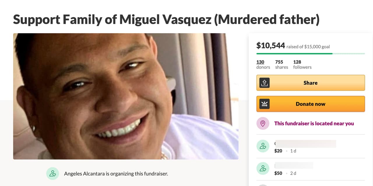 La familia habilitó una cuenta de
<b>GoFundMe</b> para ayudarse con los gastos funerarios.