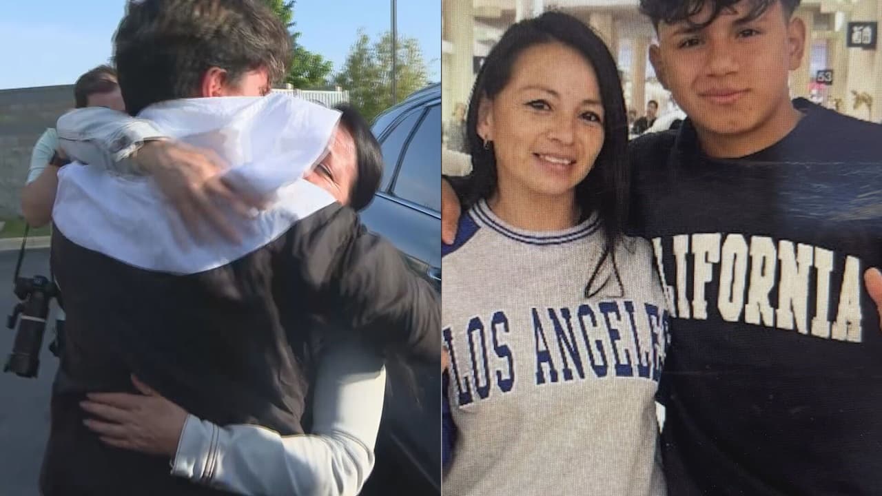 ¡Madre e hijo se abrazan en libertad! Ricardo Navarrete podrá asistir a su graduación