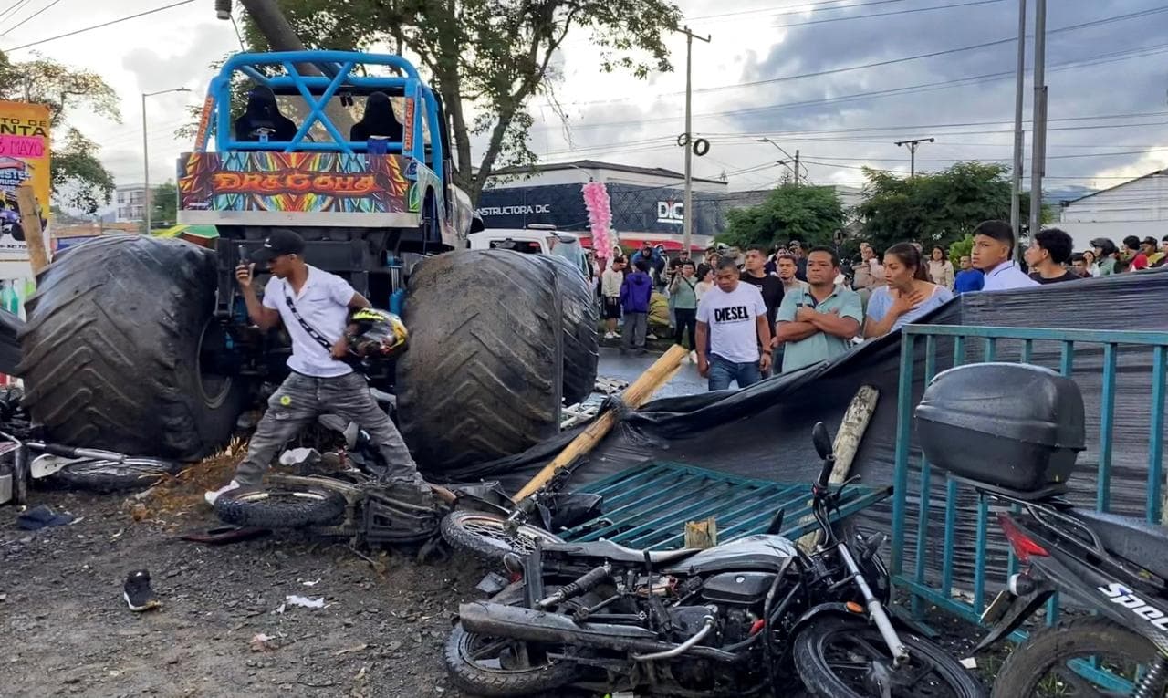Tragedia en Colombia: Monster Truck se sale de control y embiste a espectadores; hay 3 muertos