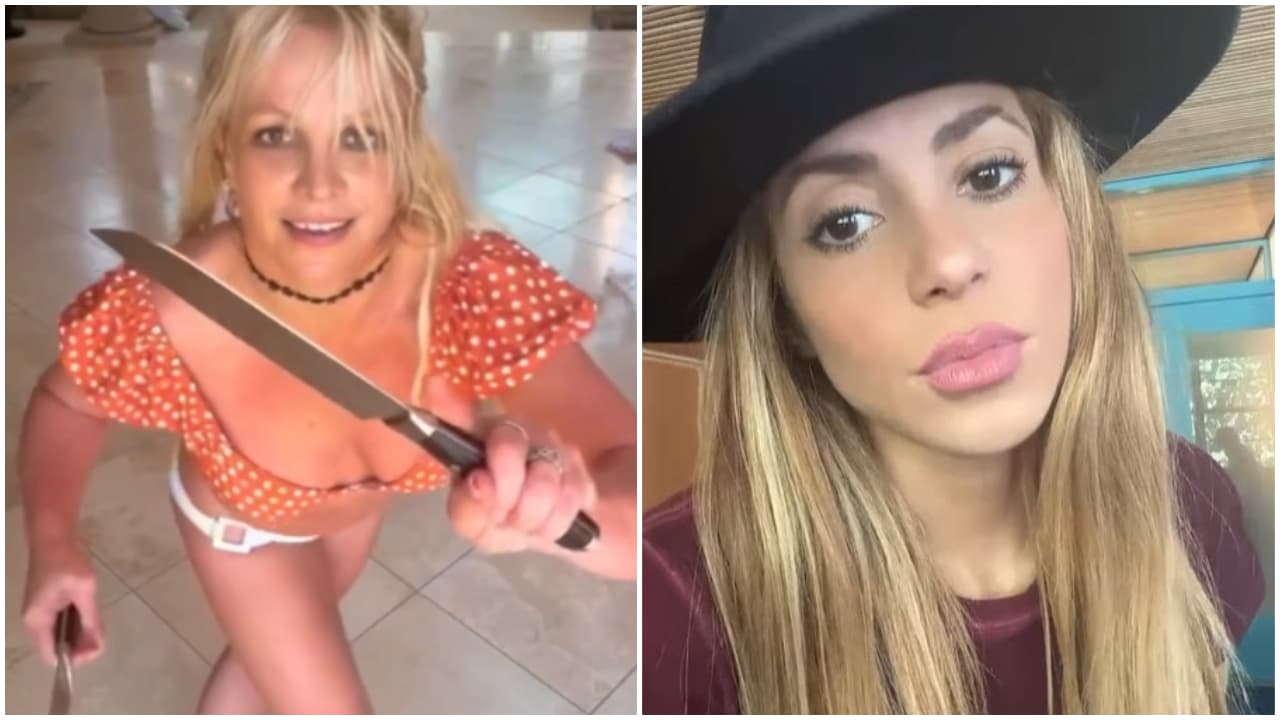 Britney Spears revela el origen de su polémico video de los cuchillos: la 'culpable' es Shakira