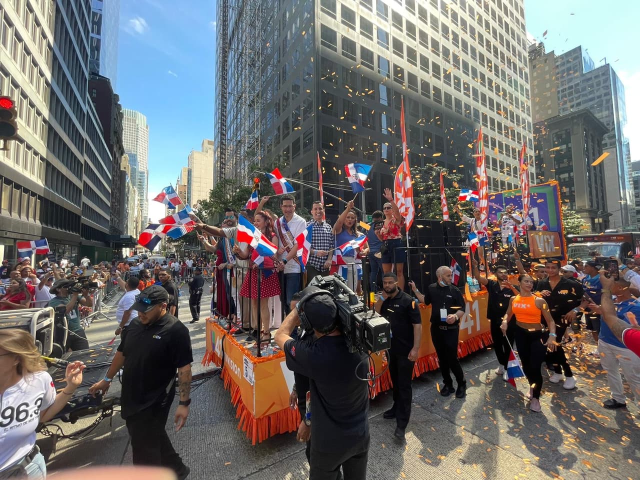 Univision 41 Nueva York estuvo presente en este magno evento en apoyo a la comunidad dominicana.
<br>
