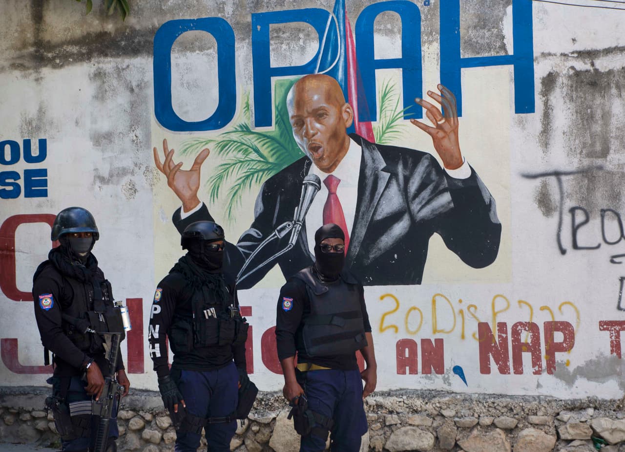 Is there a U.S. intelligence agency link to the assassination of Haiti's president?