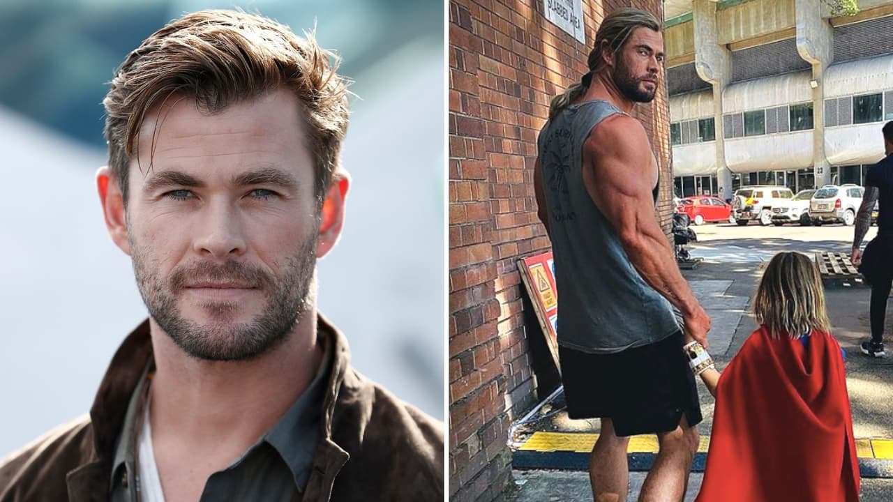 El hijo de Chris Hemsworth apuntó a su cabeza con una flecha: mira su escena de riesgo