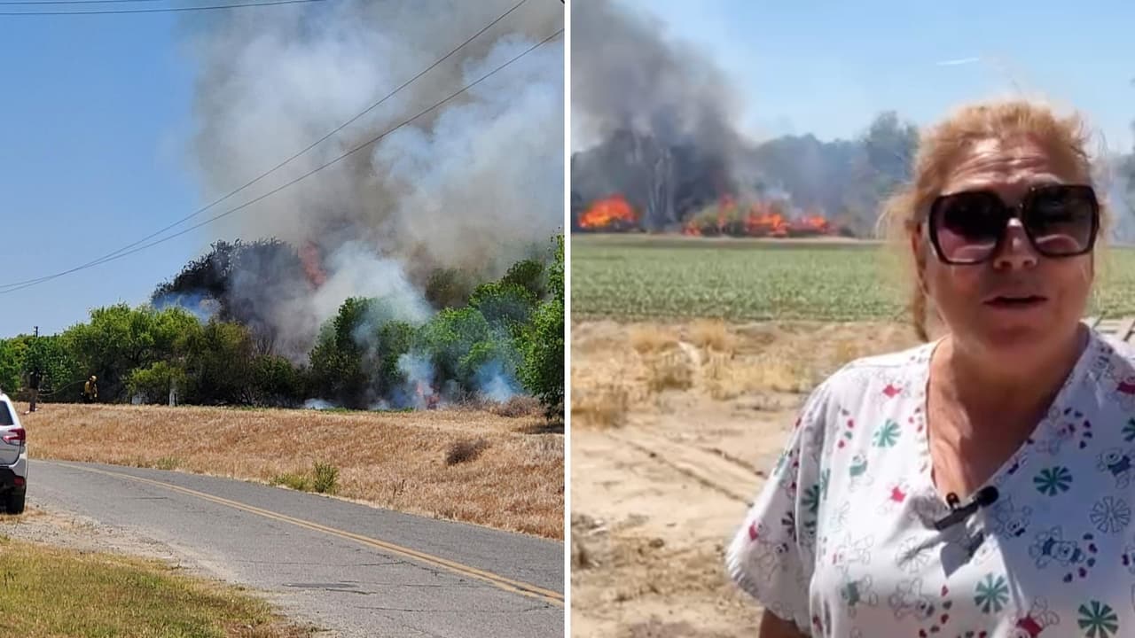 Incendio de 90 acres en frontera de Madera y Fresno es controlado al 80%