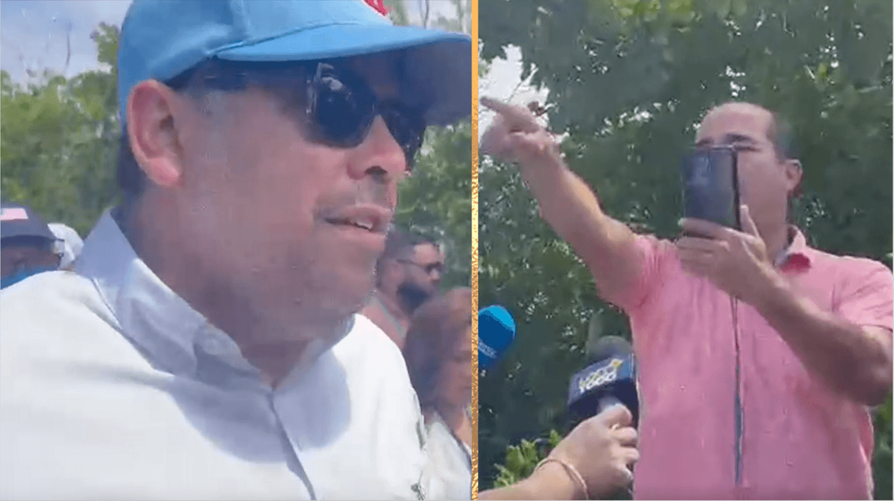 'Tatito' Hernández llama "charlatán" y "bocón" a Eliezer Molina durante careo en Bahía de Jobos, Salinas