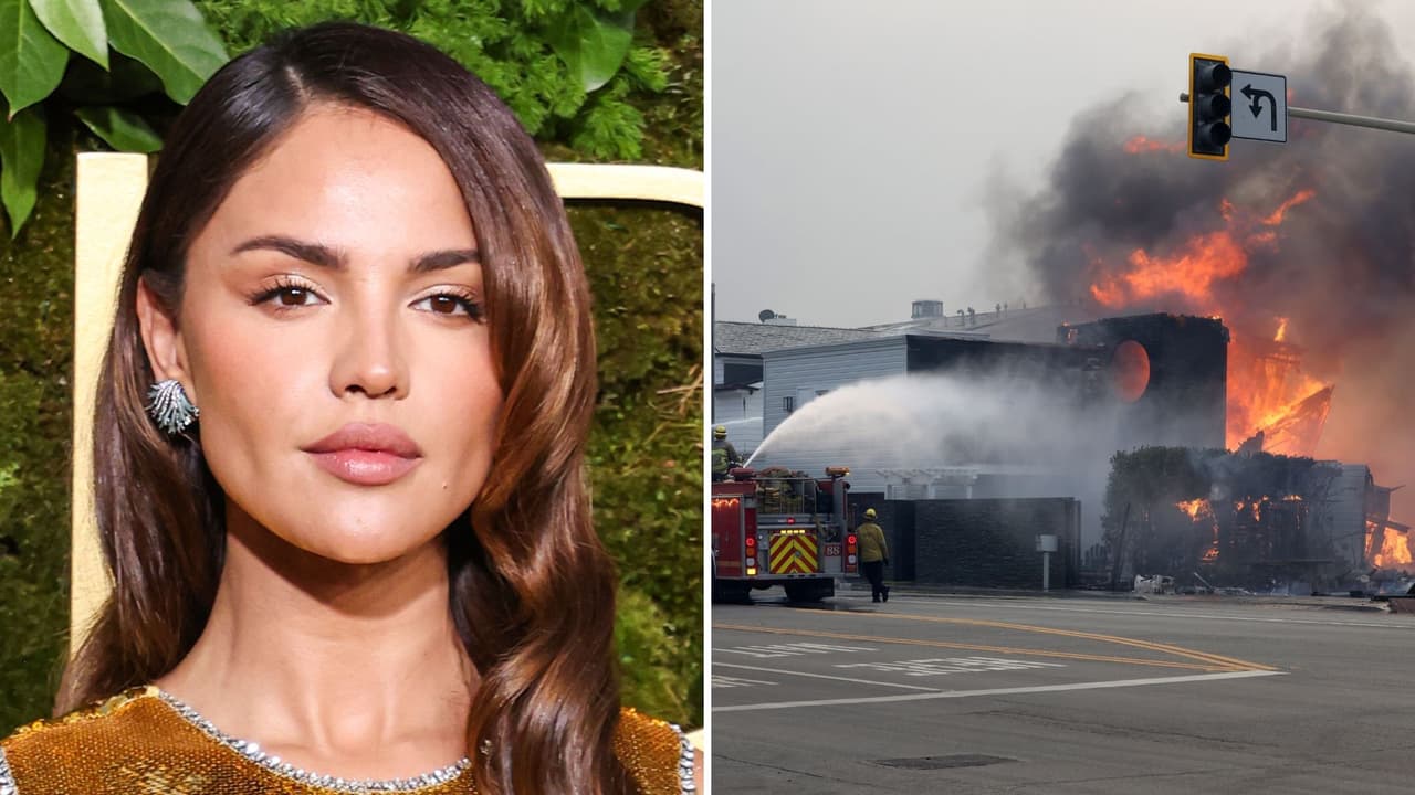 Eiza González deja su casa con el "corazón destrozado” por devastadores incendios en Los Ángeles