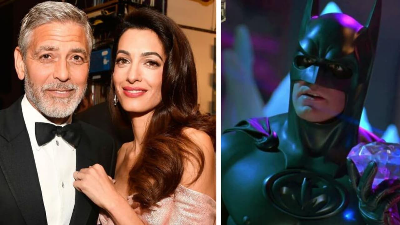 George Clooney no deja que su esposa vea 'Batman y Robin' por una vergonzosa razón