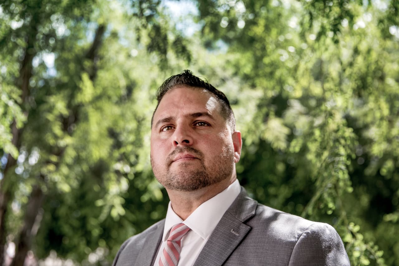 The son of Cuban parents, Ignacio Calderin was raised in Miami and won a football scholarship to an Ohio college. After he was sidelined by an injury he dropped out of college and got involved in street crime. He went to prison aged 20, sentenced to 22 years for armed robbery, leaving behind a wife and small child. He was released in 2002 and struggled at first to turn his life around. Now aged 48, he is a supervisor at Transition, a Miami non-profit that provides job training and placement services to ex-offenders. “I tell them ‘believe in yourself.’ That’s what I know I learned.” He is happily remarried and is the proud father of two small boys aged five and three weeks. He has never voted. Read more about Ignacio's story.