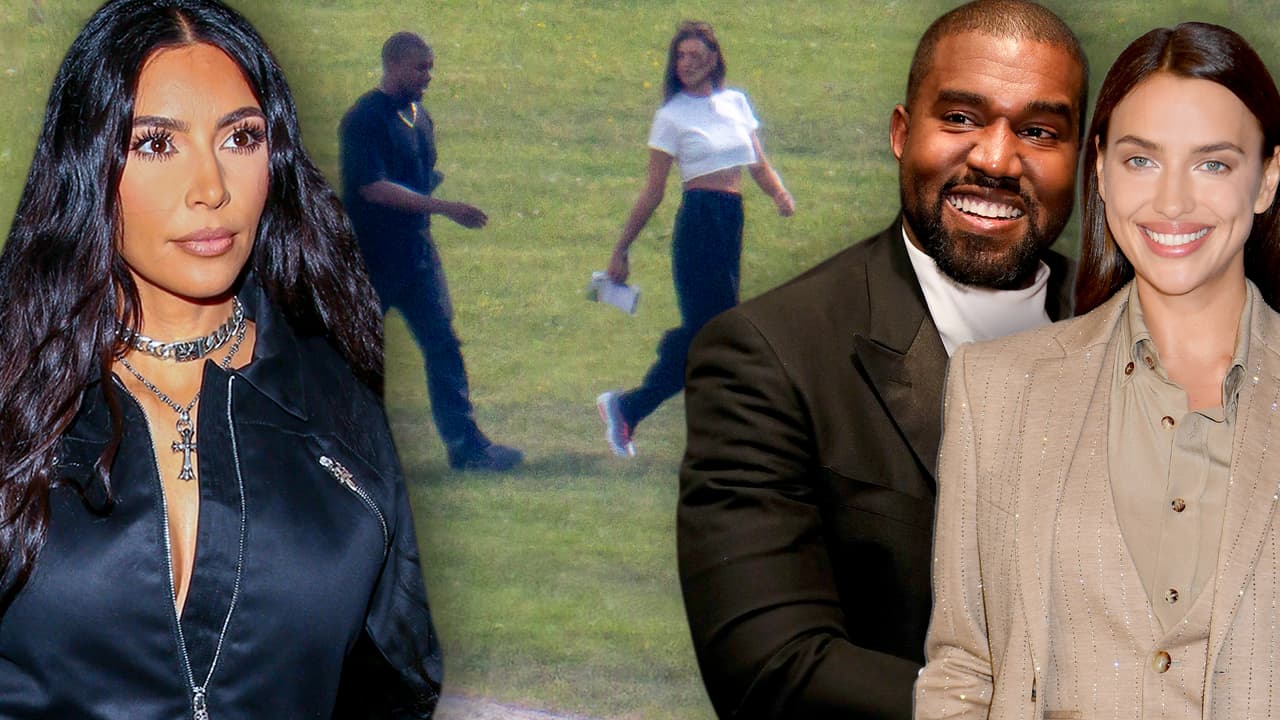 Kim Kardashian espera que su ex, Kanye West, siga adelante en su romance con Irina Shayk (ve en ella una gran ventaja)
