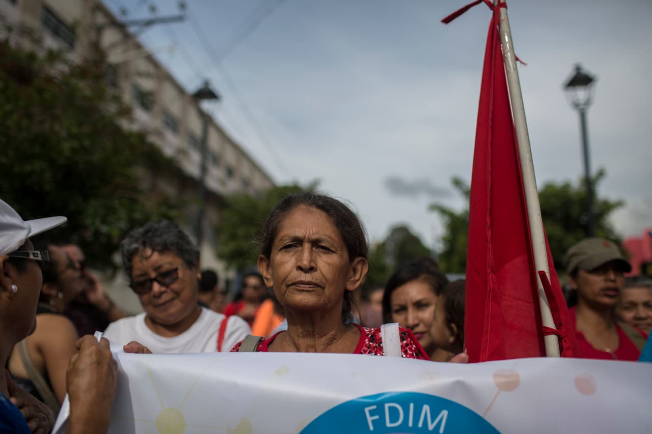 Hundreds showed up to march against the country's harsh abortion laws. El Salvador consistently ranks among the countries with the strictest reproductive health policies in the world. Women routinely die due to unsafe abortions.