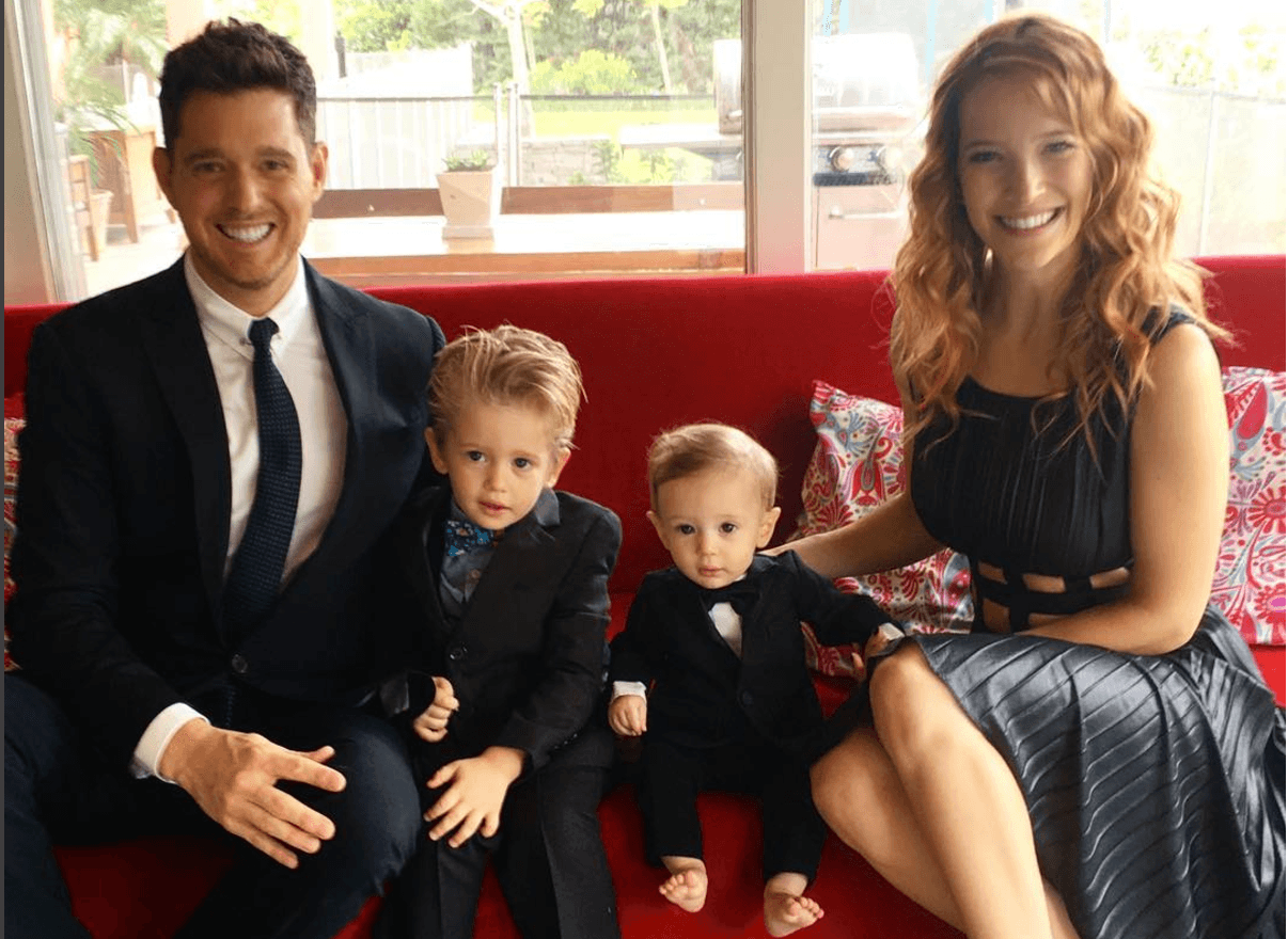 Michael Bublé anuncia que su hijo de 3 años tiene cáncer