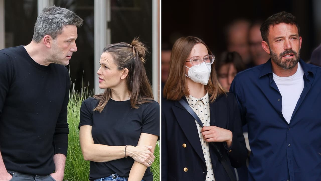 Ben Affleck y Jennifer Garner son captados en el hospital: su hija apenas podía caminar