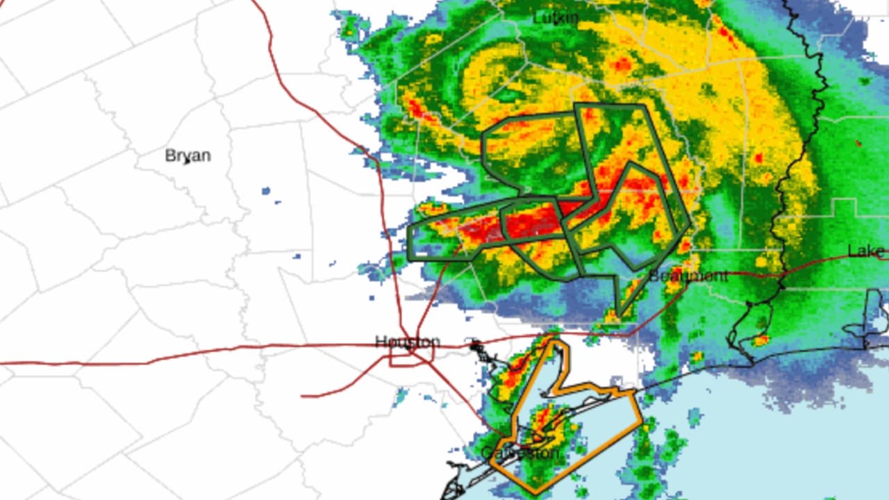 Depresión tropical Edouard avanza sobre el este de Texas con riesgo de inundaciones repentinas