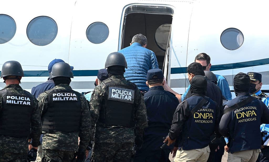 Former president of Honduras and U.S. ally, Juan Orlando Hernández, extradited