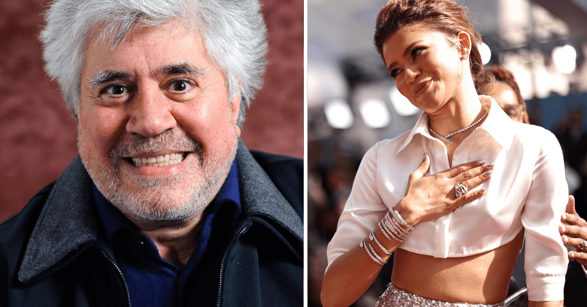 Todos somos Pedro Almodóvar: la historia de cómo conoció a Zendaya es digna de un fan
