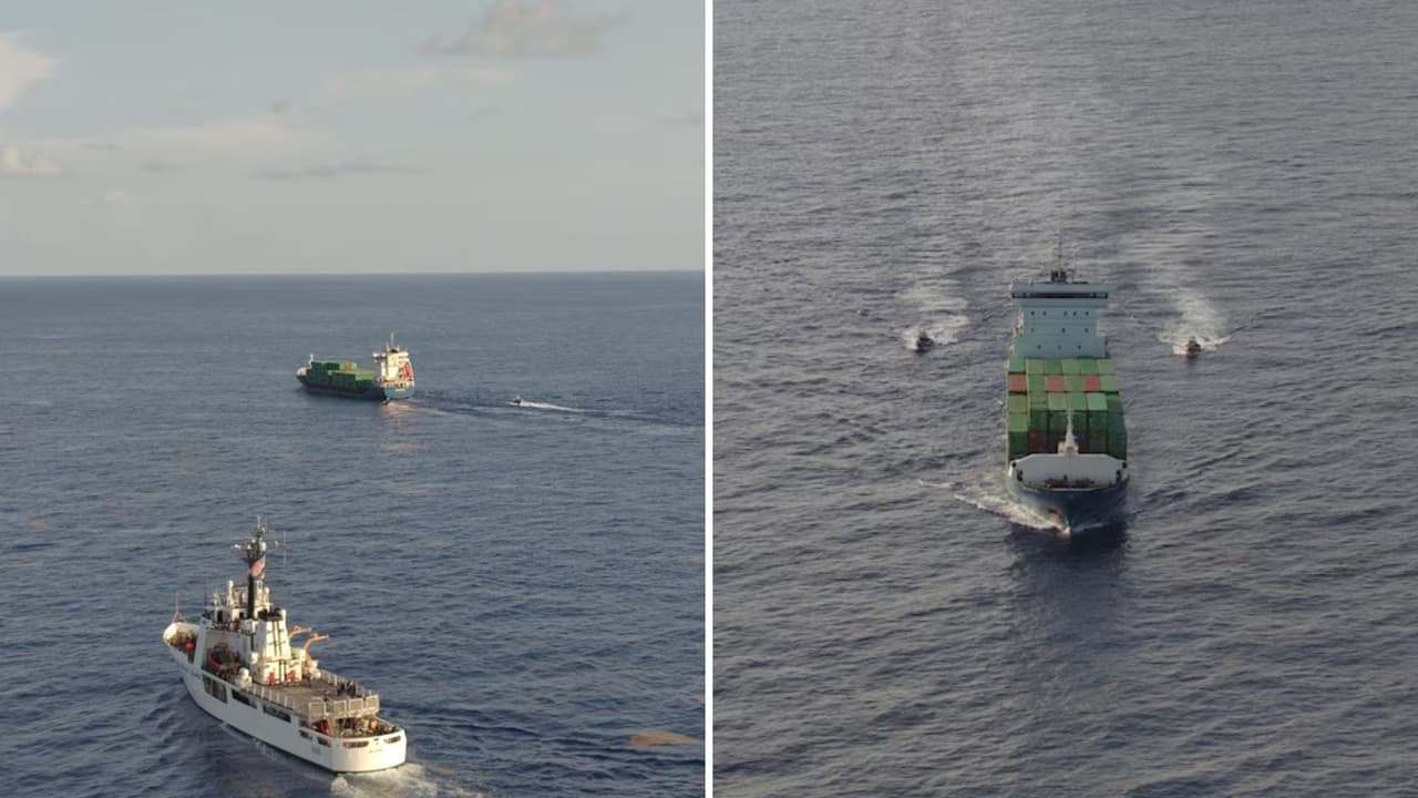 El barco, identificado como Grace, fue abordado a principios de septiembre mientras navegaba hacia Cuba con combustible ilegal.