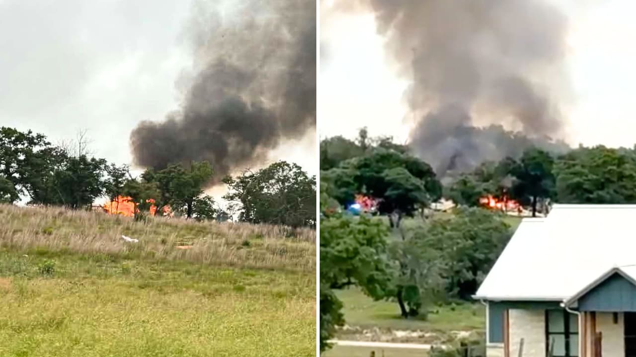 Explosión de una casa deja a dos personas heridas en el Condado Gillespie