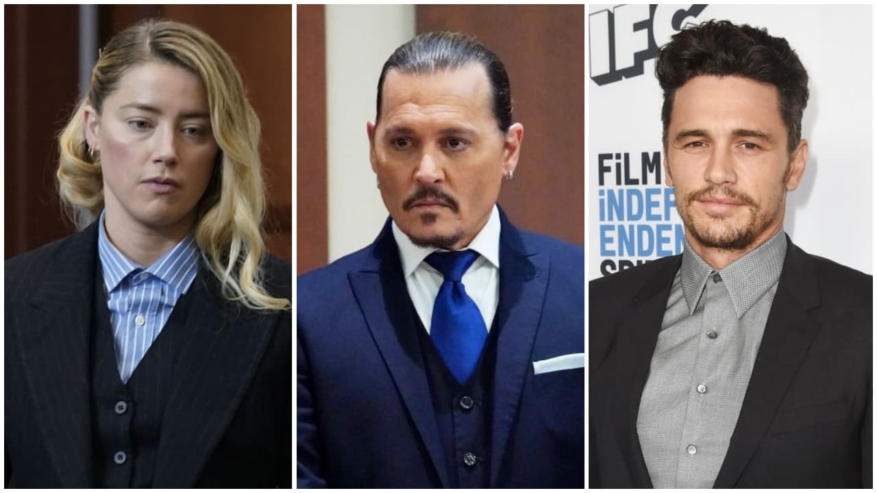 Amber Heard acusa a Johnny Depp de haberla golpeado por celos al actor James Franco