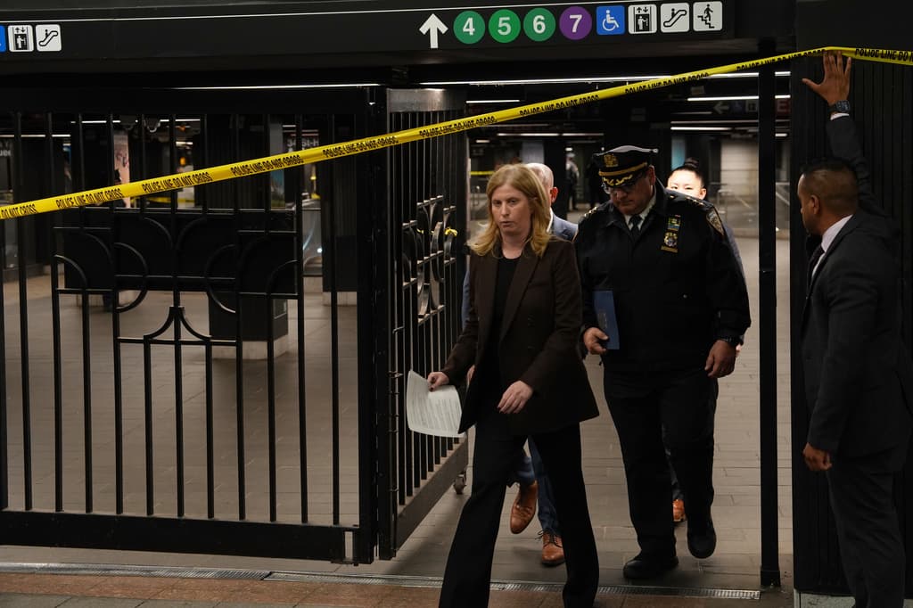 Según informó la policía, Anthony Griffin subió al tren de la
<b>línea 7</b>, en la estación
<b> Vernon Boulevard</b> en el condado de
<b>Queens</b> y se bajó en la estación Grand Central, en Manhattan. Allí agredió a un hombre de 84 años antes de caminar hacia la plataforma de las líneas del tren 4-5-6, donde agredió a la mujer de 70 años y a un hombre de 65 años.