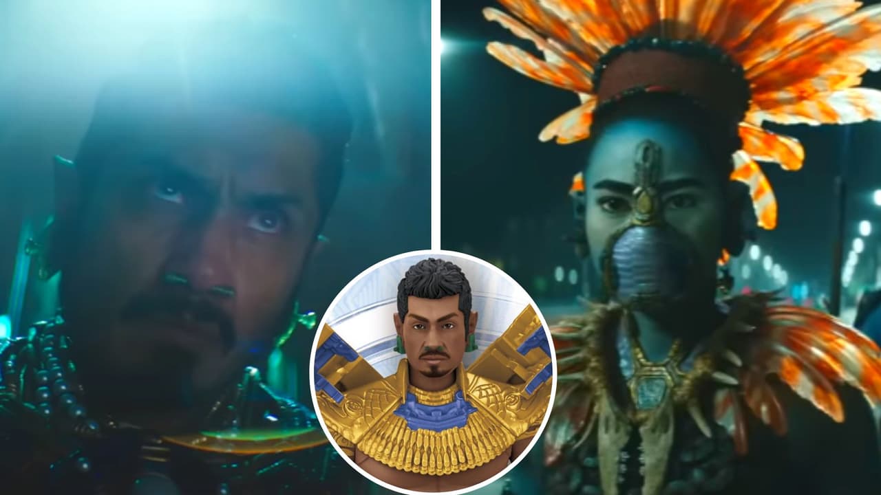 <a href="https://www.univision.com/entretenimiento/cine-y-series/significado-tocado-de-tenoch-huerta-en-su-oreja-comic-con">En la película de Marvel dará vida a Namor,</a> príncipe de Atlantis. El atuendo de este personaje está basado en la cultura maya.